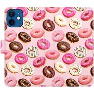 iSaprio flip pouzdro Donuts Pattern 03 pro iPhone 12 mini - Phone Cover