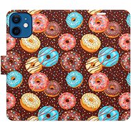 iSaprio flip pouzdro Donuts Pattern pro iPhone 12 mini - Phone Cover