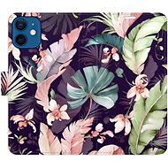 iSaprio flip pouzdro Flower Pattern 08 pro iPhone 12 mini - Phone Cover