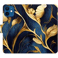 iSaprio flip case GoldBlue for iPhone 12 mini - Phone Cover