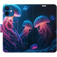 iSaprio flip pouzdro Jellyfish pro iPhone 12 mini - Phone Cover