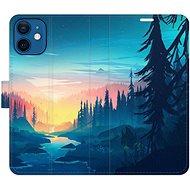 iSaprio flip pouzdro Magical Landscape pro iPhone 12 mini - Phone Cover