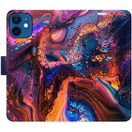 iSaprio flip pouzdro Magical Paint pro iPhone 12 mini - Phone Cover