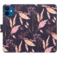 iSaprio flip case Ornamental Flowers 02 for iPhone 12 mini - Phone Cover