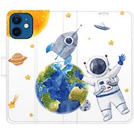 iSaprio flip pouzdro Space 06 pro iPhone 12 mini - Phone Cover