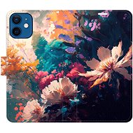 iSaprio flip case Spring Flowers for iPhone 12 mini - Phone Cover