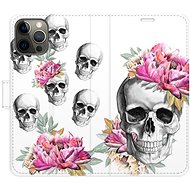 iSaprio flip pouzdro Crazy Skull pro iPhone 12/12 Pro - Phone Cover