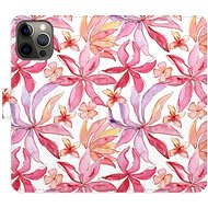 iSaprio flip pouzdro Flower Pattern 10 pro iPhone 12/12 Pro - Phone Cover