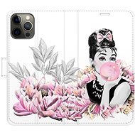 iSaprio flip case Girl with bubble for iPhone 12/12 Pro - Phone Cover