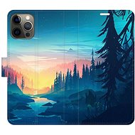 iSaprio flip pouzdro Magical Landscape pro iPhone 12/12 Pro - Phone Cover