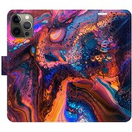 iSaprio flip pouzdro Magical Paint pro iPhone 12/12 Pro - Phone Cover