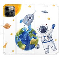 iSaprio flip pouzdro Space 06 pro iPhone 12/12 Pro - Phone Cover