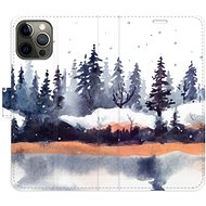 iSaprio flip pouzdro Winter 02 pro iPhone 12/12 Pro - Phone Cover