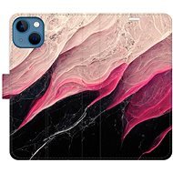 iSaprio flip puzdro BlackPink Marble na iPhone 13 - Kryt na mobil