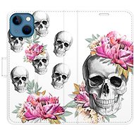 iSaprio flip pouzdro Crazy Skull pro iPhone 13 - Phone Cover