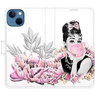 iSaprio flip puzdro Girl with bubble na iPhone 13 - Kryt na mobil