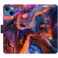 iSaprio flip case Magical Paint for iPhone 13 - Phone Cover