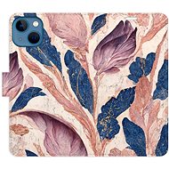 iSaprio flip case Old Leaves 02 for iPhone 13 - Phone Cover