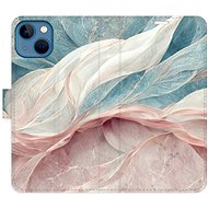 iSaprio flip case Old Leaves 03 for iPhone 13 - Phone Cover