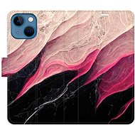 iSaprio flip pouzdro BlackPink Marble pro iPhone 13 mini - Phone Cover