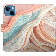 iSaprio flip pouzdro Colour Marble pro iPhone 13 mini - Phone Cover