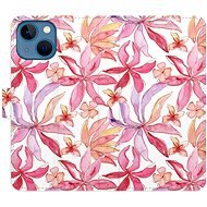 iSaprio flip puzdro Flower Pattern 10 pre iPhone 13 mini - Kryt na mobil