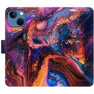 iSaprio flip pouzdro Magical Paint pro iPhone 13 mini - Phone Cover
