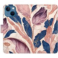 iSaprio flip pouzdro Old Leaves 02 pro iPhone 13 mini - Phone Cover