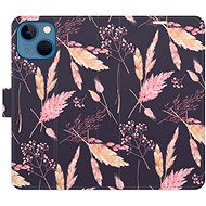 iSaprio flip pouzdro Ornamental Flowers 02 pro iPhone 13 mini - Phone Cover