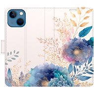 iSaprio flip pouzdro Ornamental Flowers 03 pro iPhone 13 mini - Phone Cover