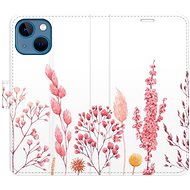 iSaprio flip pouzdro Pink Flowers 03 pro iPhone 13 mini - Phone Cover