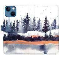 iSaprio flip case Winter 02 for iPhone 13 mini - Phone Cover