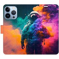 iSaprio flip puzdro Astronaut in Colours 02 na iPhone 13 Pro - Kryt na mobil