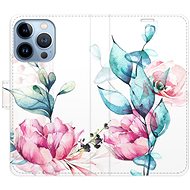 iSaprio flip pouzdro Beautiful Flower pro iPhone 13 Pro - Phone Cover