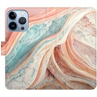 iSaprio flip pouzdro Colour Marble pro iPhone 13 Pro - Phone Cover