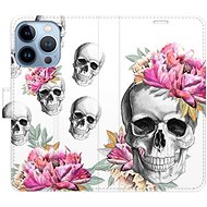 iSaprio flip pouzdro Crazy Skull pro iPhone 13 Pro - Phone Cover