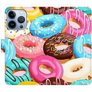 iSaprio flip pouzdro Donuts Pattern 02 pro iPhone 13 Pro - Phone Cover