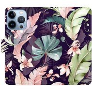 iSaprio flip pouzdro Flower Pattern 08 pro iPhone 13 Pro - Phone Cover