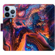 iSaprio flip pouzdro Magical Paint pro iPhone 13 Pro - Phone Cover