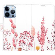 iSaprio flip case Pink Flowers 03 for iPhone 13 Pro - Phone Cover