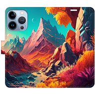 iSaprio flip case Colorful Mountains for iPhone 13 Pro - Phone Cover