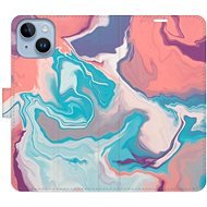 iSaprio flip puzdro Abstract Paint 06 pre iPhone 14 - Kryt na mobil