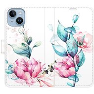 iSaprio flip pouzdro Beautiful Flower pro iPhone 14 - Phone Cover