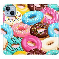 iSaprio flip puzdro Donuts Pattern 02 na iPhone 14 - Kryt na mobil