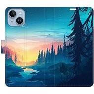 iSaprio flip puzdro Magical Landscape pre iPhone 14 - Kryt na mobil