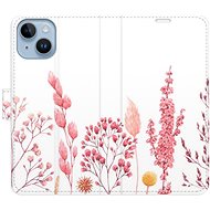 iSaprio flip pouzdro Pink Flowers 03 pro iPhone 14 - Phone Cover