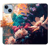 iSaprio flip case Spring Flowers for iPhone 14 - Phone Cover