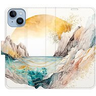 iSaprio flip pouzdro Winter in the Mountains pro iPhone 14 - Phone Cover