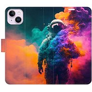 iSaprio flip pouzdro Astronaut in Colours 02 pro iPhone 14 Plus - Phone Cover