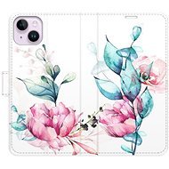 iSaprio flip pouzdro Beautiful Flower pro iPhone 14 Plus - Phone Cover